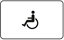 Bild von Hinweisschild Rollstuhl