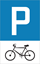 Bild von Parkplatzschild Fahrrad