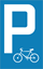 Bild von Parkplatzschild Fahrrad