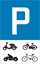 Bild von Parkplatzschild Zweiräder