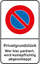 Bild von Parkverbotsschild Privatgrundstück