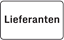 Bild von Hinweisschild Lieferanten